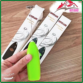 Mua Máy Đánh Trứng  BITANO️ ️ Máy Tạo Bọt Cà Phê Cầm Tay Mini Cao Cấp Tiện Dụng Hoạt Động Êm Ái Dễ Sử Dụng 2 In 1