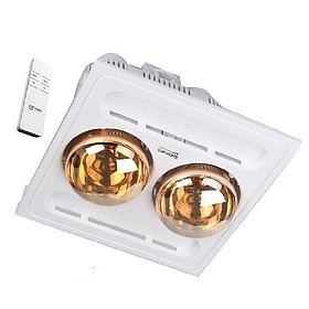 Mua Đèn sưởi nhà tắm âm trần 2 bóng Kottmann K9-R (điều khiển)  hàng chính hãng
