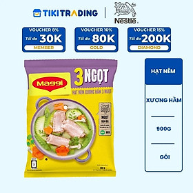 Hạt nêm MAGGI Xương Hầm 3 ngọt Heo gói 900g