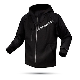 Áo Hoodie Bảo Hộ Mô Tô, Xe Máy LS2 Throttle Man