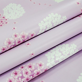 Mua Cuộn 5m Decal Giấy Dán Tường Chùm hoa hồng (5m dài x 0.45m rộng