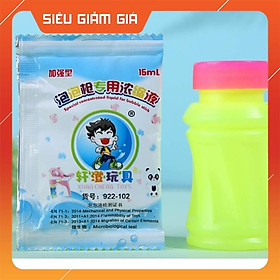 Túi Nước Pha Bong Bóng Xà Phòng HCM-GIÁ SỈ Dùng Pha Cho Súng Bắn Bong Bóng