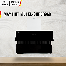 Mua Máy hút mùi KIELER KL-SUPER960 công suất hút cao  không gây tiếng ồn  kiểu vát kính sang trọng  điều khiển bằng cử chỉ - Hàng Chính Hãng