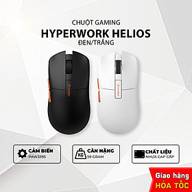 Mua Chuột gaming không dây HyperWork Helios GM01- 3 Mode kết nối  (Hàng chính hãng)