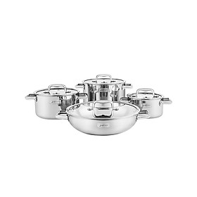 Mua Bộ nồi inox liền khối Elmich Trimax ECO EL-8002 size 16  20  22  lẩu xào 28cm