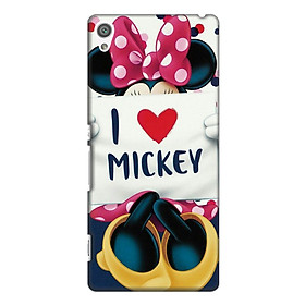 Ốp Lưng Dành Cho Điện Thoại Sony Xperia XA I Love Mickey