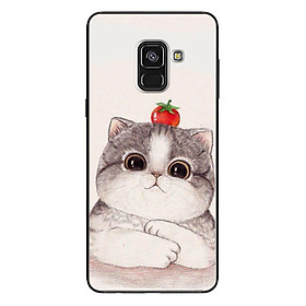 Ốp Lưng Dành Cho Samsung Galaxy A8 2018 - Mèo Và Cà