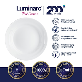 Bộ 6 Đĩa Sâu thủy tinh Luminarc Cannes 20cm - LUCAV9734