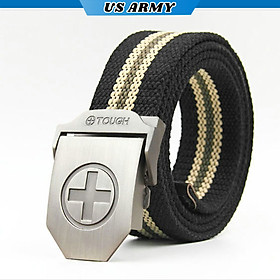 Thắt Lưng Nam Lính Mỹ US ARMY, Dây Lưng Nam Vải Dù Bền Chắc, Mặt Khóa Hợp Kim Siêu Bền Cao Cấp- HÀNG CHÍNH HÃNG