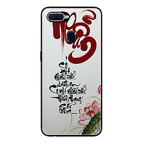 Ốp Lưng in cho Oppo A5s Mẫu Thư Pháp NHẪN - Hàng Chính Hãng