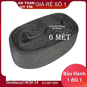 Mua Bùi nhùi thép cuộn 6 Mét +Tặng kèm dây quay