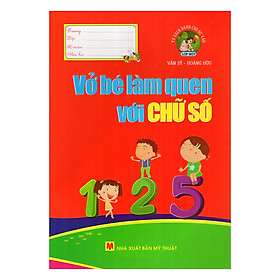 TSDCBVL1 - Vở Bé Làm Quen Với Chữ Số