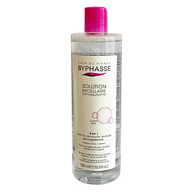 Nước Tẩy Trang Byphasse Cho Mọi Loại Da Byphasse Solution Micellaire Démaquillante 500ml Bao Bì Mới