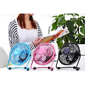 Mua Quạt lồng sắt USB mini 4 cánh loại to đường kính 20cm