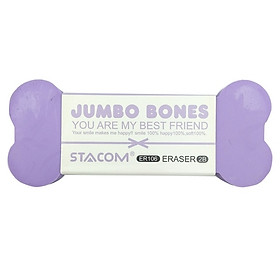 Gôm Stacom Jumbo Bones Lớn ER106 - Màu Tím