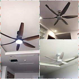 Mua Quạt trần trang trí 6 cánh    điều khiển từ xa   6 tốc độ gió động cơ DC tiết kiệm điện  