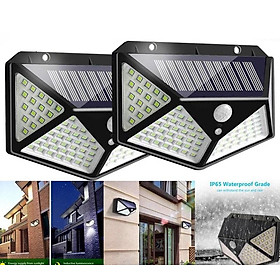 Mua Combo 2 Đèn Năng Lượng Mặt Trời Cảm Biến Chuyển Động 100 Bóng Led  (Đèn Chống Nước  3 Chế Độ Sáng  Dùng Chiếu Sáng Sân Vườn  Lối Đi Ngoài Trời...) - Vận Chuyển Miễn Phí Toàn Quốc