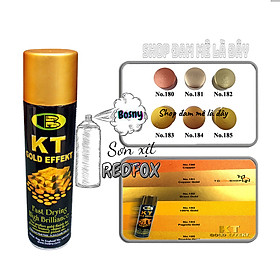 Sơn vàng, sơn mạ vàng Kt Gold effekt Bosny dung tích 200ml- Thái lan, sơn mạ vàng, xi vàng, vàng 18k, vàng 24k, sơn oto, xe máy