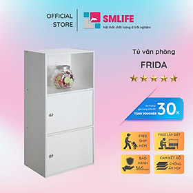Tủ để tài liệu đẹp, thiết kế thông minh SMLIFE Frida