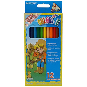 Bộ 12 Bút Chì Màu Dài Trẻ Em 1150-12CB (Hộp Giấy)