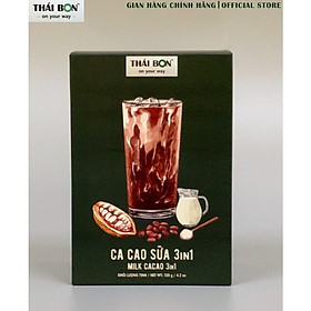 Ca cao sữa 3in 1 hộp 250g - Bột Ca cao Thái Bon