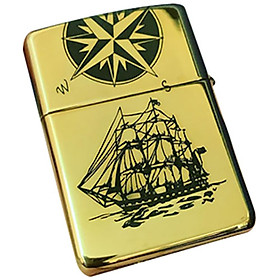 Bật Lửa Zippo 254B Khắc Hình Độc Đáo