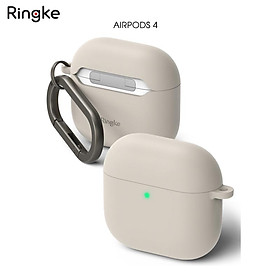 Vỏ ốp dành cho AirPods 4 RINGKE Silicone - Hàng Chính Hãng