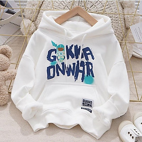 Áo nỉ hoodie cho bé trai bé gái từ 15-65KG size đại áo khoác trẻ em GUKKA