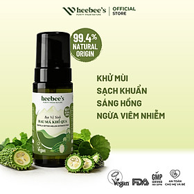 Bọt Vệ Sinh Rau Má Khổ Qua Rừng Thuần Chay Heebee's Làm Sạch Khuẩn, Giảm Viêm, Khử Mùi 100ml