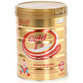 Sữa bột Oliver Gold 1+ 800g - dành cho bé từ 0-12 tháng tuổi (hỗ trợ tiêu hóa, tăng cân khỏe mạnh)