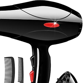 Máy sấy tóc tạo kiểu công suất lớn 2200W kèm bộ phụ kiện 5 chi tiết