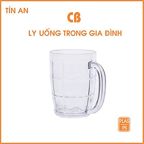 Mua  CHÍNH HÃNG  Combo 10 Ly nhựa trong suốt nhỏ Gia đình có quai – bền đẹp  an toàn  tiện lợi