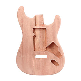 ST Electric Guitar Body Red Walnut Guitar DIY Accessory Natural Wood Color