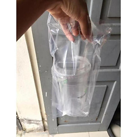Túi nhựa trong suốt đựng ly trà sữa mang về / takeaway