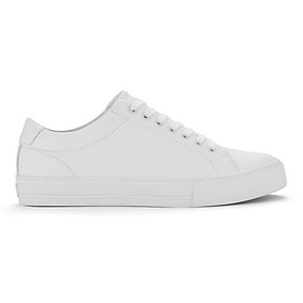 Giày Sneaker Da Unisex DINCOX D20 Năng Động Cá Tính White