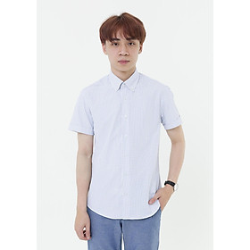 Áo Sơ Mi Nam Tay Ngắn Họa Tiết The Shirts Studio Hàn Quốc TD45F6122