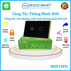 Mua Công Tắc Cầu Thang Thông Minh Hunonic  Công Tắc Cảm Ứng Wifi - HNP1SCP