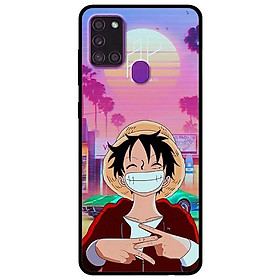 Ốp lưng dành cho Samsung Galaxy A21s mẫu One Hồng