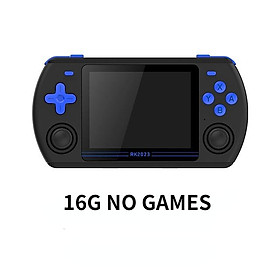 Powkiddy RK2023 Retro Handheld Game Trò chơi trò chơi trò chơi 3,5 inch 4: 3 màn hình IPS RK3566 CHIP Dual Loa Stereo Màu quà trẻ em: Black 16G