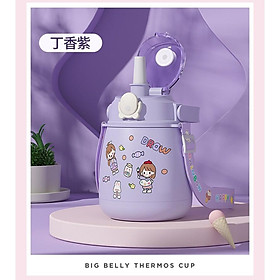 Mua Bình nước bình giữ nhiệt 1l  bình nước cute  bình giữ nhiệt inox 304 không ri an toàn