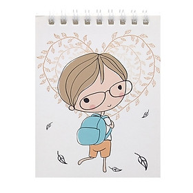 Bộ 2 Sổ Note Vui Đến Trường - Mẫu 1