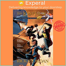 Sách - Heroes of Olympus, Book One the Lost Hero: The Graphic Novel (Heroes of O by Rick Riordan (US edition, paperback)