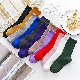 Set 3 Tất Nữ Cao Cổ Vintage Hàn Quốc Loại 1 TN11