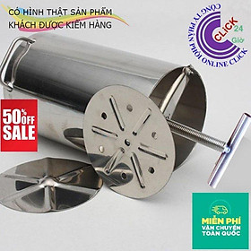 Hình ảnh Khuôn Làm Giò, Giò Thủ Xào Inox Dày Loại 1Kg Và 2Kg - Hàng Cao Cấp