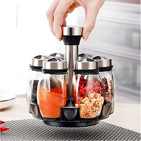 Mua Bộ hũ đựng gia vị thủy tinh 6 món