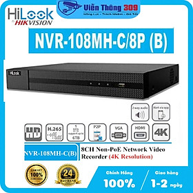 Mua Đầu ghi hình camera IP 8 kênh HILOOK NVR-108MH-C(B) - Hàng chính hãng