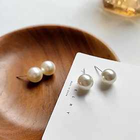 Bông tai nữ hạt châu đơn giản thanh lịch nhẹ nhàng