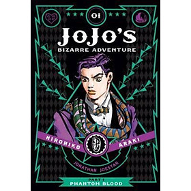 Sách - JoJo's Bizarre Adventure: Part 1--Phantom Blood, Vol. 1 by Hirohiko Araki (US edition, hardcover)