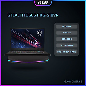 Mua MSI Laptop Gaming Cao cấp Stealth 11UG-210VN|i7-11800H|RTX 3070|DDR4 32GB|2TB SSD|15.6  FHD 360Hz  Hàng chính hãng 