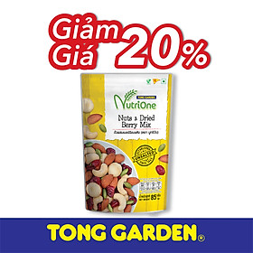 HỖN HỢP HẠT VÀ QUẢ MỌNG SẤY TONG GARDEN 85G